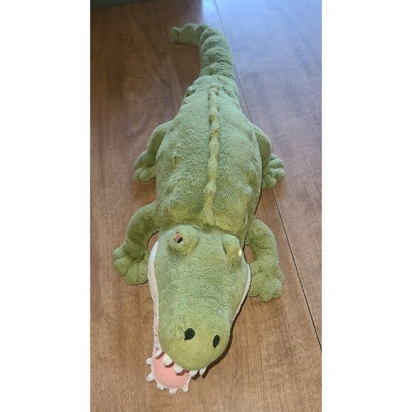 TIGER TALE TOYS Plush ALLIGATOR CROCODILE  2017 VIAHART Green 20" STUFFED TOY - Picture 3 of 10
